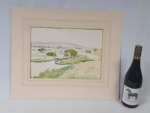 Paisaje rural del artista listado Orlando Greenwood ex. Oferta de estudio de Christie's - Imagen 1 de 7