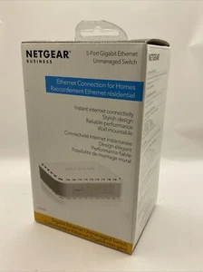 NETGEAR GS605NA 5 Port Gigabit Ethernet Unmanaged Switch - Picture 1 of 2