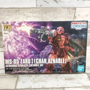 HG 1/144 Zaku I (Char Aznable) Mobile Suit Gundam THE ORIGIN Model Kit Japanese - Picture 1 of 13