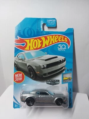 Hot wheels 1/64 🇨🇵 zamac 2018 dodge challenger SRT Demon #8/10  - Photo 1/4