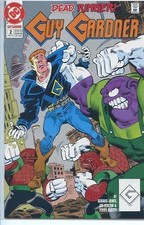 Guy Gardner Warrior 1992 series # 2 near mint comic book