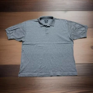 Vintage 90s Nike Golf Tiger Woods Grey Polo Button Shirt Size XL Gray’s - Picture 1 of 9