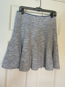 FALDA ACAMPANADA TEJIDA NANETTE LEPORE PARA MUJER - TALLA 6 - HECHA EN NYC - Imagen 1 de 10
