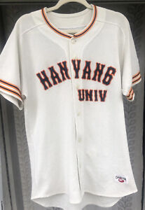 Hang Yang University Seoul, Korea Baseball Jersey Mens Stitched Baseball Korea L