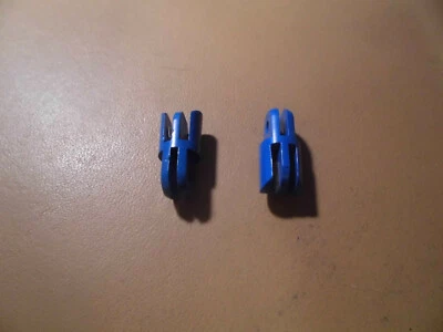 Lego Figur 70er Homemaker 2x Arm blau 3612 Glied Gelenk 2 und 3 Finger fa41 - Bild 1 von 2