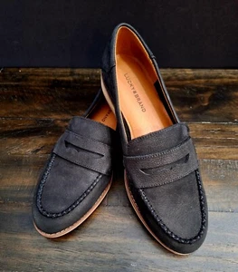 Lucky Brand Leather Eryka Loafer Womens's Size 7.5 M Black - Picture 1 of 12