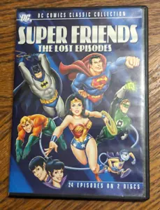 Superfriends: The Lost Episodes (DVD, 1995, 2-Disc Set) RARE DC comics vintage - Picture 1 of 7