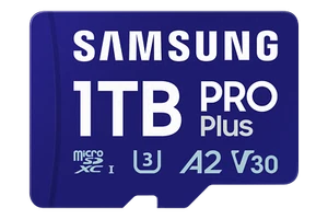 Samsung PRO Plus 1 TB scheda di memoria microSDXC UHS-I U3 180 MB/s Full HD e 4K UHD - Foto 1 di 4