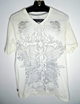 Vintage Y2K Marc Ecko Unltd T Shirt Medium All Over Print AOP Grunge Skater Tee - Image 1 of 4