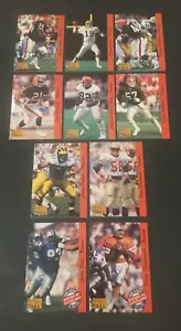 CLEVELAND BROWNS TEAM SET 1993 CLASSIC PROLINE LIVE KOSAR ROOKIE EVERITT FOOTMAN - Picture 1 of 1
