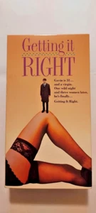 GETTING IT RIGHT * 1993 SEX COMEDY * VHS * HELENA BONHAM CARTER - Picture 1 of 2