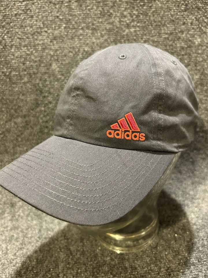 adidas Womens Fit Climalite Sweat Nothing Adjustable Squad Cap Hat Grey/pink