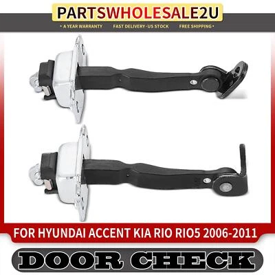 Comprobación de la puerta delantera del conductor y del pasajero 2 piezas para Hyundai Accent 2006-2011 Kia Rio5 Foto 1 de 4