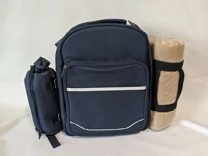 Picnic at Ascot  Deluxe Equipped 4 Person Wine Picnic Backpack New - Picture 1 of 9