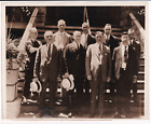 GOV ROOSEVELT&#180;S COMISSIONER INSPECTING STATES PRISION AUBURN NY 1931 Photo Y 388