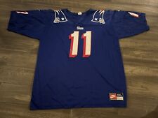 Vintage Drew Bledsoe Nike New England Patriots Jersey Size XXL Made In USA