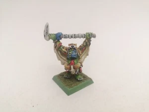 Vintage Warhammer Savage Orc Command Shaman Metal Oop Pro Painted - Picture 1 of 2