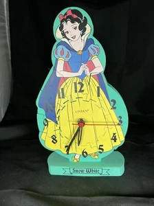 Snow White Foam Puzzle Clock by Linden, Used. Vintage Works - Picture 1 of 7