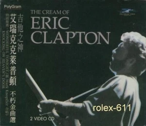Eric Clapton The of Cream 1989 Version Taiwan Only OBI 2 Video CD Box sealed - Bild 1 von 9