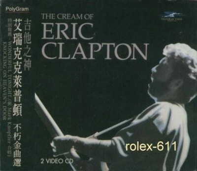 Eric Clapton The of Cream 1989 Version Taiwan Only OBI 2 Video CD Box sealed - Bild 1 von 4
