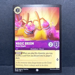 2023 DISNEY LORCANA THE FIRST CHAPTER MAGIC BROOM 47/204 COMMON - Bild 1 von 2