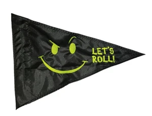 Personalized Smirky Face Safety Flag ATV UTV Recumbent trike BICYCLE KAYAK - Picture 1 of 8
