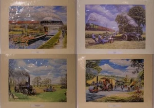 Steam Canals mounted prints by Trevor Mitchell - various designs - Picture 1 of 5