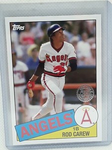 Rod Carew 2020 Topps Series One Baseball - 1985 #23 - Los Angeles Angels