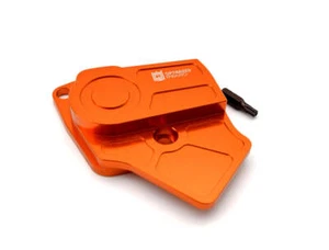 Protector TPS Enduro optimizado para KTM 2019-2025 (naranja) - Imagen 1 de 4