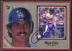 Original Autograph PSA/DNA of Ron Cey of the Dodgers, 1983 Donruss Action AS
