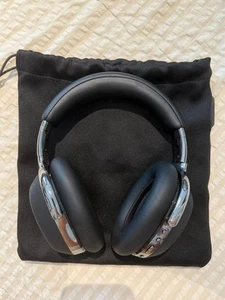 Montblanc Wireless Headphones MB 01 with Google Assistant Black From Japan - Picture 1 of 3