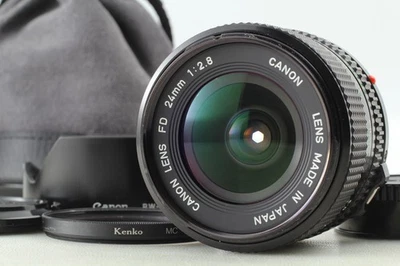 [Near MINT] Canon New FD NFD 24mm f2.8 Wide Angle MF Manual Lens From JAPAN - Image 1 of 4