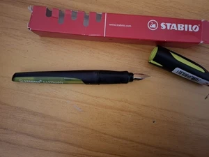 Stabilo Easy Buddy Füller L Schwarz Lemon Linkshänder - Bild 1 von 4