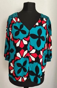 Next Ladies V-neck Blouse Size 18 - Picture 1 of 12