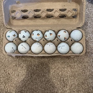 Tailor made golf balls used . Tp5 and tp5x - Picture 1 of 1