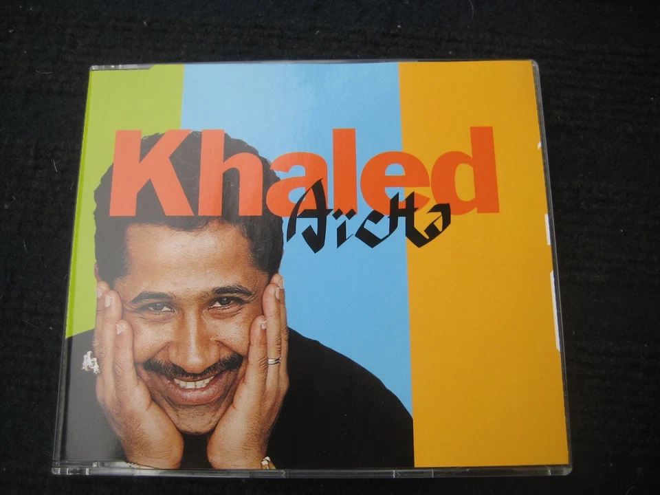 Maxi-CD  KHALED  Aicha  3 Tracks  Absolut neuwertig ! - Bild 1 von 4