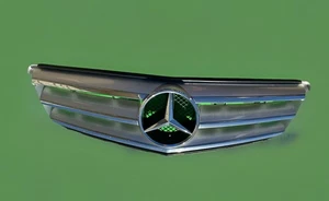 ✅ 08-14 Mercedes W204 C300 C250 C350 Sedan Upper Grille Grill GENUINE OEM - Foto 1 di 16