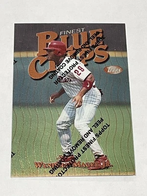 1997 Finest Baseball #229 - Wendell Magee Jr. - Philadelphia Phillies - Image 1 of 2