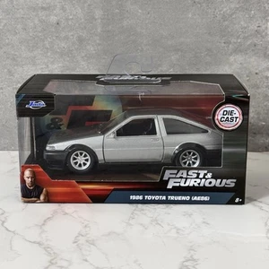 Coche modelo Toyota Trueno (AE86) 1986 Fast & Furious Jada Toys escala 1:32 - Imagen 1 de 2