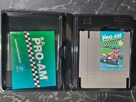 R.C. Pro-Am (Nintendo Entertainment System, 1988) NES Cart + Manual + Custom box
