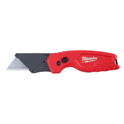 Cuchillo utilitario plegable compacto Milwaukee Tool 48-22-1500 Fastback, 6,15", rojo Foto 1 de 4