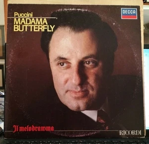 PUCCINI MADAMA BUTTERFLY TEBALDI BERGONZI COSSOTTO MERCURIALI SORDELLO LP EDITOR - Foto 1 di 9