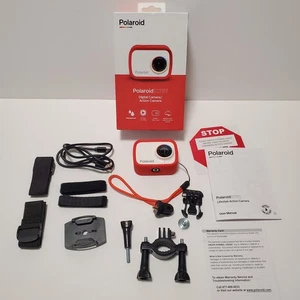 Polaroid iD757 Lifestyle Sport Action HD Recording Waterproof Camera Red - Picture 1 of 20