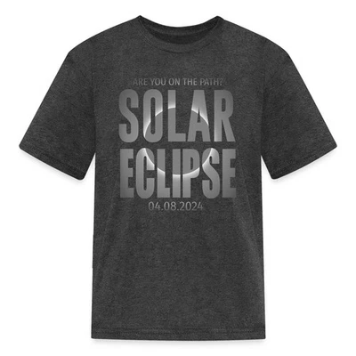 Total Solar Eclipse Are You On The Path 2024 Kid's T-Shirt - Image 1 of 4