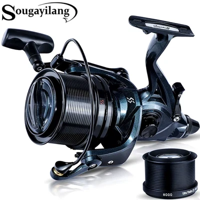 Sougayilang Angelrolle 13+1BB Spinnrolle Salzwasser Jigging Rolle 25kg Drag