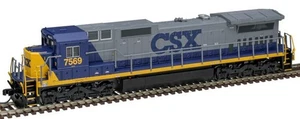 Atlas N GE C40-8 Dash 8-40C CSX Transportation CSXT #7569 DCC/SND LED 40005676 - Picture 1 of 1