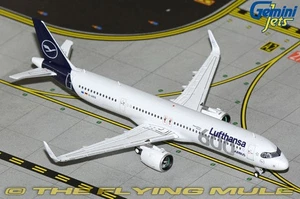 GeminiJets 1:400 A321neo Lufthansa D-AIEQ 600th Airbus Aircraft - Picture 1 of 1