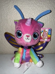 Rainbow Butterfly Unicorn Kitty FELICITY Plush Sitting Wings New With Tag 2019 - Picture 1 of 10