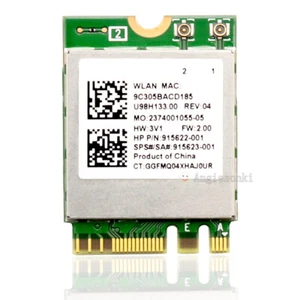 Realtek RTL8822BE 802.11AC WiFi + Bluetooth4.1 NGFF Wireless WLAN Card 2.4G/5GHz - Picture 1 of 9