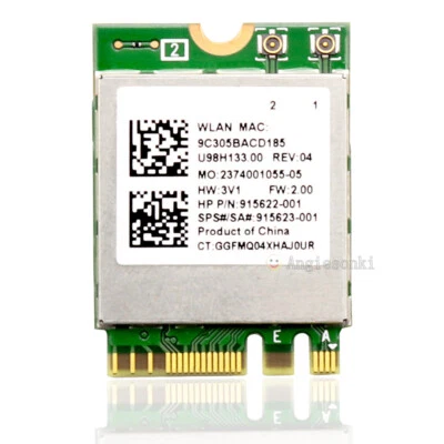 Realtek RTL8822BE 802.11AC WiFi + Bluetooth 4.1 NGFF WLAN WLAN Karte 2,4G/5GHz - Bild 1 von 4